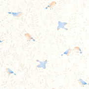 Papier Peint intissé Flying Bird bleu ciel - ONCE UPON A TIME - Casadeco - OUAT88316471