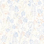 Papier Peint intissé Wild Garden bleu ciel - ONCE UPON A TIME - Casadeco - OUAT88326782