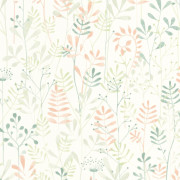 Papier Peint intissé Wild Garden vert amande - ONCE UPON A TIME - Casadeco - OUAT88327742