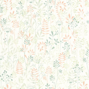 Papier Peint intissé Wild Garden vert amande - ONCE UPON A TIME - Casadeco - OUAT88327742