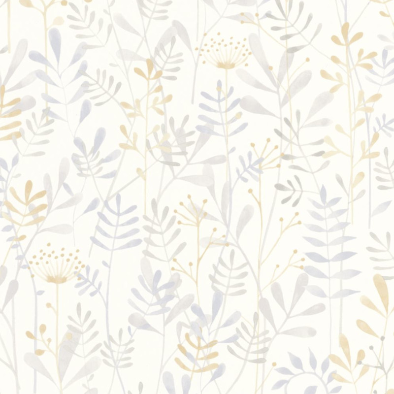 Papier Peint intissé Wild Garden naturel - ONCE UPON A TIME - Casadeco - OUAT88329659