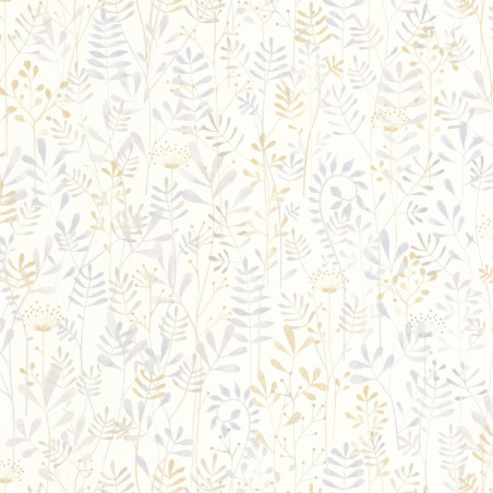 Papier Peint intissé Wild Garden naturel - ONCE UPON A TIME - Casadeco - OUAT88329659