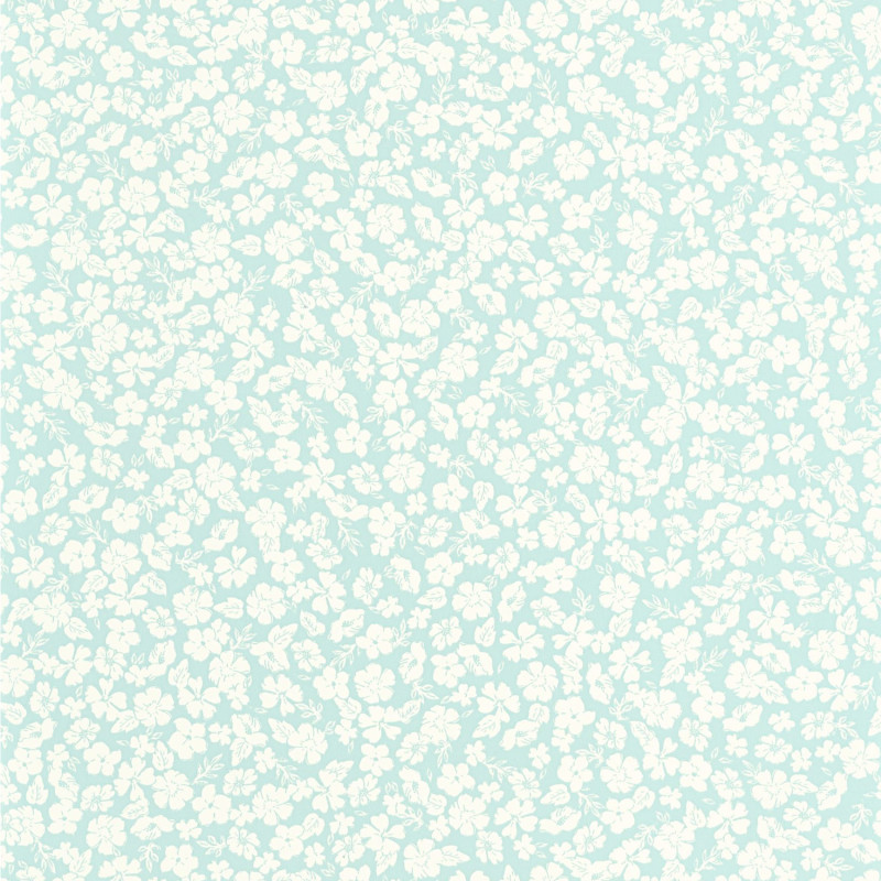 Papier Peint intissé Funny blanc bleu - HAPPY THERAPY - Caselio - HTH104100613