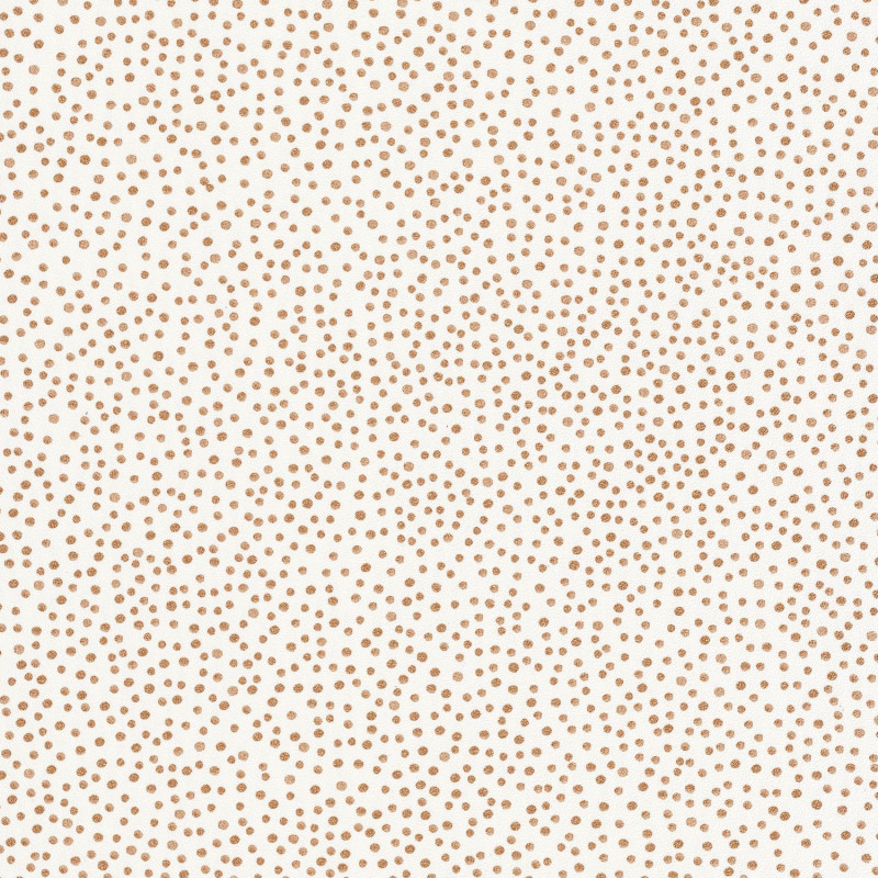 Papier Peint intissé sparkle blanc or - HAPPY THERAPY - Caselio - HTH101730020