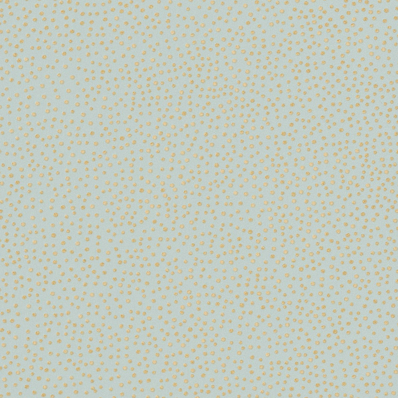 Papier Peint intissé sparkle bleu gris or - HAPPY THERAPY - Caselio - HTH101736021