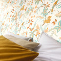 Papier Peint intissé Happy orange bleu clair - HAPPY THERAPY - Caselio - HTH104060354