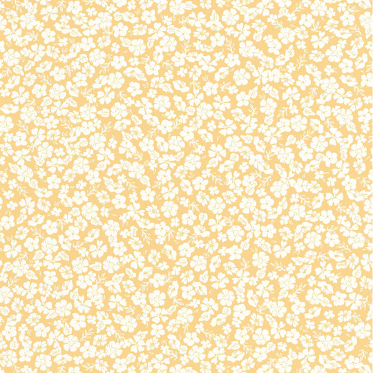 Papier Peint intissé Funny blanc jaune - HAPPY THERAPY - Caselio - HTH104100205