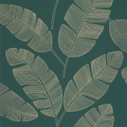 Papier Peint intissé moonlight banana tree vert sapin - GREEN & CO - Caselio - GCO101107251