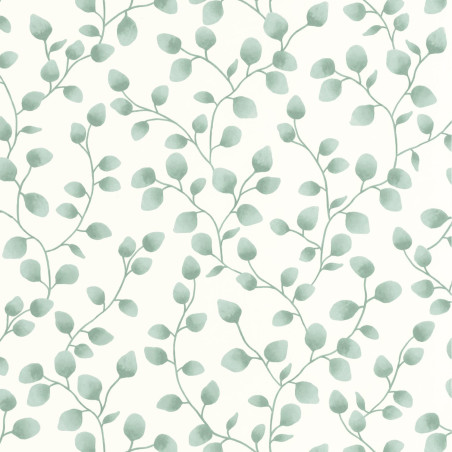 Papier Peint intissé Melbourne vert mousse - GREEN & CO - Caselio - GCO103867002