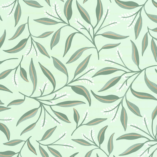 Papier Peint intissé grasse vert d'eau - GREEN & CO - Caselio - GCO103887165