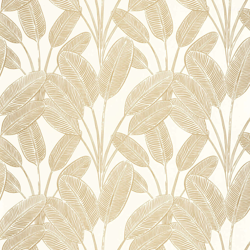 Papier peint Little Banana blanc et or - MOONLIGHT 2 - Caselio - MLGT104320247