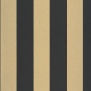 Papier Peint intissé Wide Lines noir et doré - MOONLIGHT 2 - Caselio - MLGT104029329