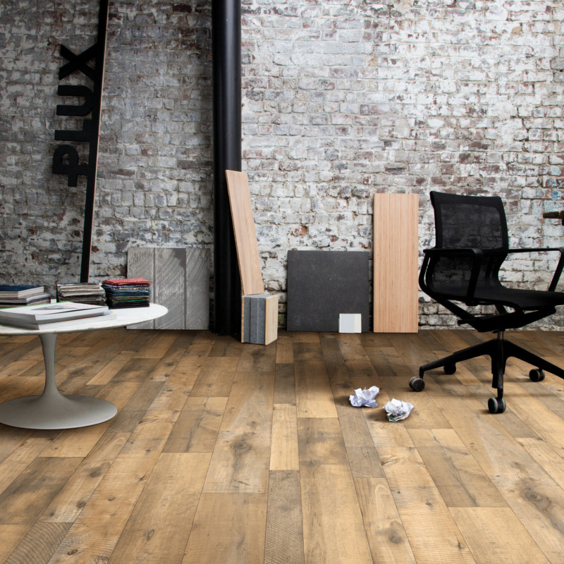 Sol PVC - Willow parquet vintage naturel - Ultra Elite BEAUFLOR - rouleau 4M