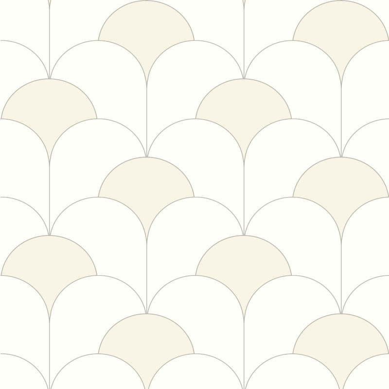 Papier Peint intissé Théâtre blanc neige - TWENTIES - Casadeco - TWNT88680220