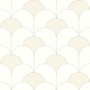 Papier Peint intissé Théâtre blanc neige - TWENTIES - Casadeco - TWNT88680220