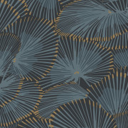 Papier Peint intissé Cabaret bleu orage - TWENTIES - Casadeco - TWNT88646484