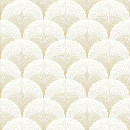 Papier Peint intissé Broadway beige lin - TWENTIES - Casadeco - TWNT88661331