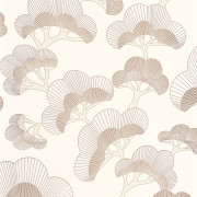 Papier Peint intissé Goyo Matsu beige sable - KYOTO - Casadeco - KYTO88711352
