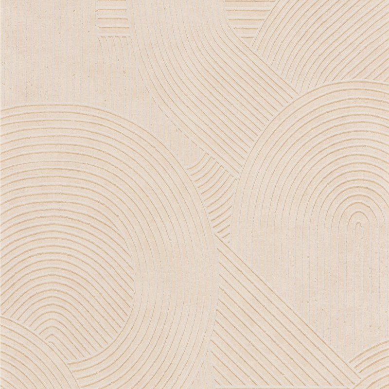 Papier Peint intissé Jardin des Pierres beige sable - KYOTO - Casadeco - KYTO88751498