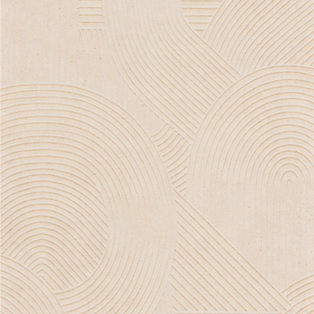 Papier Peint intissé Jardin des Pierres beige sable - KYOTO - Casadeco - KYTO88751498