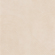 Papier Peint intissé Jardin des Pierres beige sable - KYOTO - Casadeco - KYTO88751498