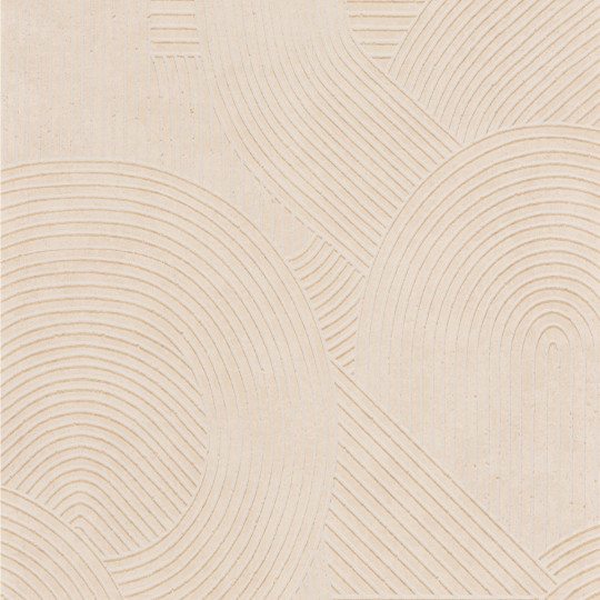 Papier Peint intissé Jardin des Pierres beige sable - KYOTO - Casadeco - KYTO88751498
