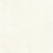 Papier Peint intissé Jardin des Pierres blanc polaire - KYOTO - Casadeco - KYTO88750213