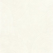 Papier Peint intissé Jardin des Pierres blanc polaire - KYOTO - Casadeco - KYTO88750213