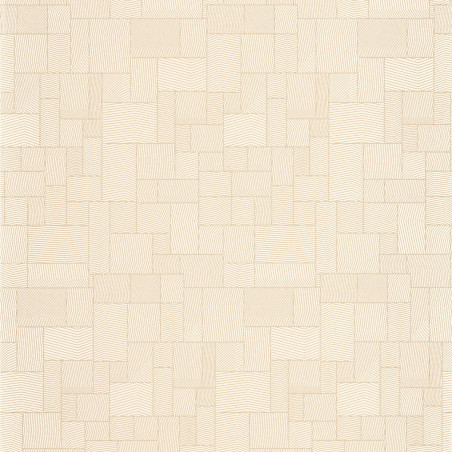 Papier Peint intissé Kensai beige sable - KYOTO - Casadeco - KYTO88761433