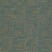 Papier Peint intissé Kensai bleu kamo - KYOTO - Casadeco - KYTO88766755