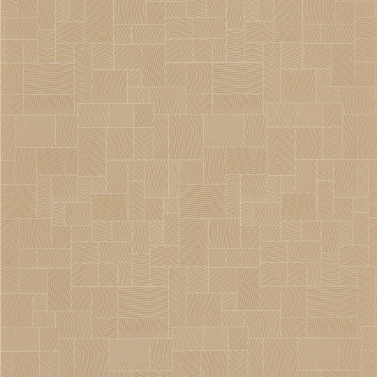 Papier Peint intissé Kensai noisette - KYOTO - Casadeco - KYTO88762461