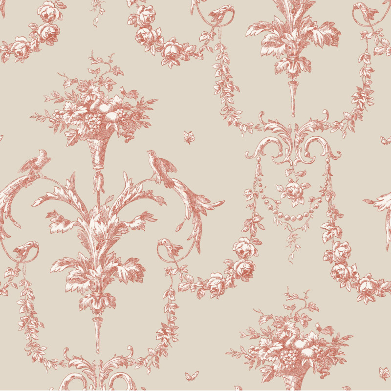 Casadeco Les Belles Toiles de Jouy Wallpaper Collection