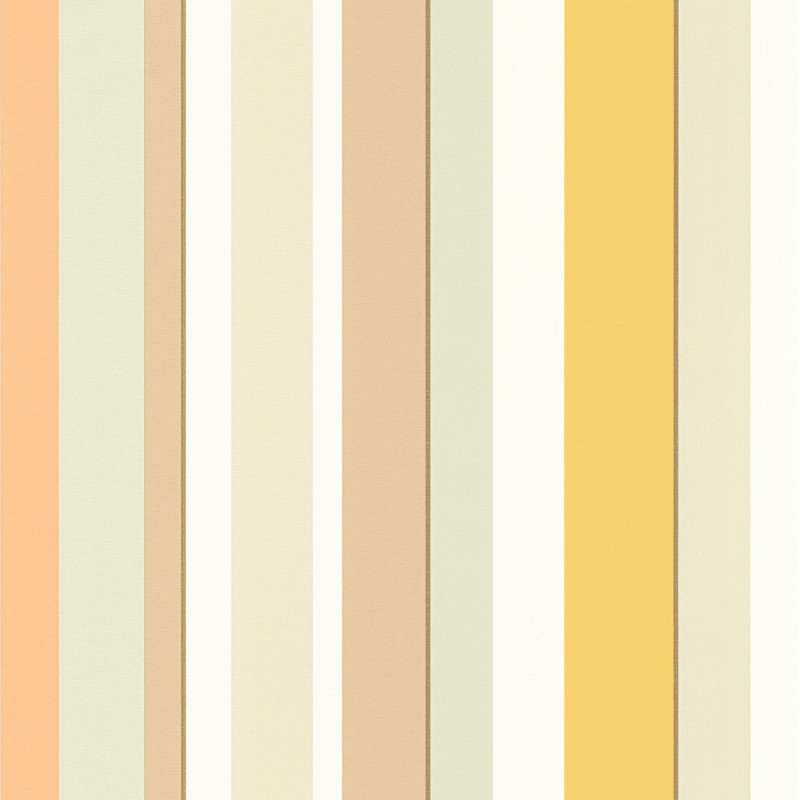 Papier peint Venice Beach jaune citron - CALIFORNIA - Casadeco - CALF88832727