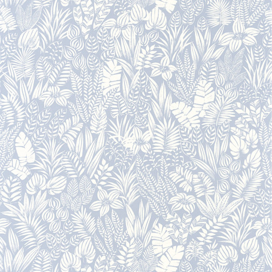 Papier peint Napa Valley bleu vintage - CALIFORNIA - Casadeco - CALF88826161