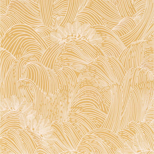Papier peint Marée Haute miel - L'ILE AUX OISEAUX - Casamance - 75902038