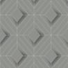 Papier peint Losange gris et argenté - ELEGANCE - Ugepa - L61409 Papier peint Losange gris et argenté - ELEGANCE - Ugepa - L61409