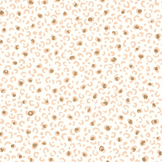 Papier Peint intissé Léonne blanc rose et or - LET'S GO GIRLS ! - Caselio - LGG104450435