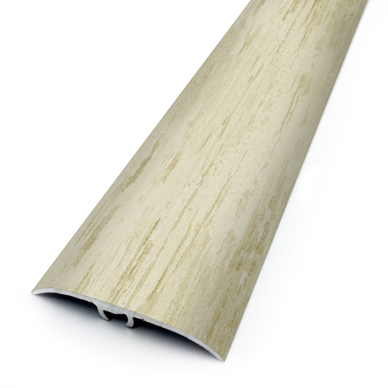 Barre de seuil multi-niveaux - Chêne raboté blanc - 2,70mx41mm - Dinafix - DINAC - 473031