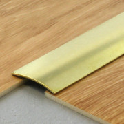 Barre de seuil adhésive butyle - Laiton - 2,70mx30mm - DINAC - 002009