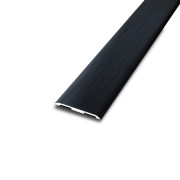 Barre de seuil adhésive butyle plate - Noir - 2,70mx25mm - DINAC - 001212