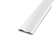 Barre de seuil adhésive butyle plate - Blanc - 2,70mx25mm - DINAC - 001213