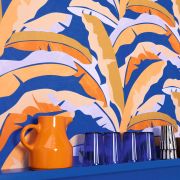 Papier Peint vinyle sur intissé Ampleur bleu roi Majorelle - XXL - Caselio - XXL104566139