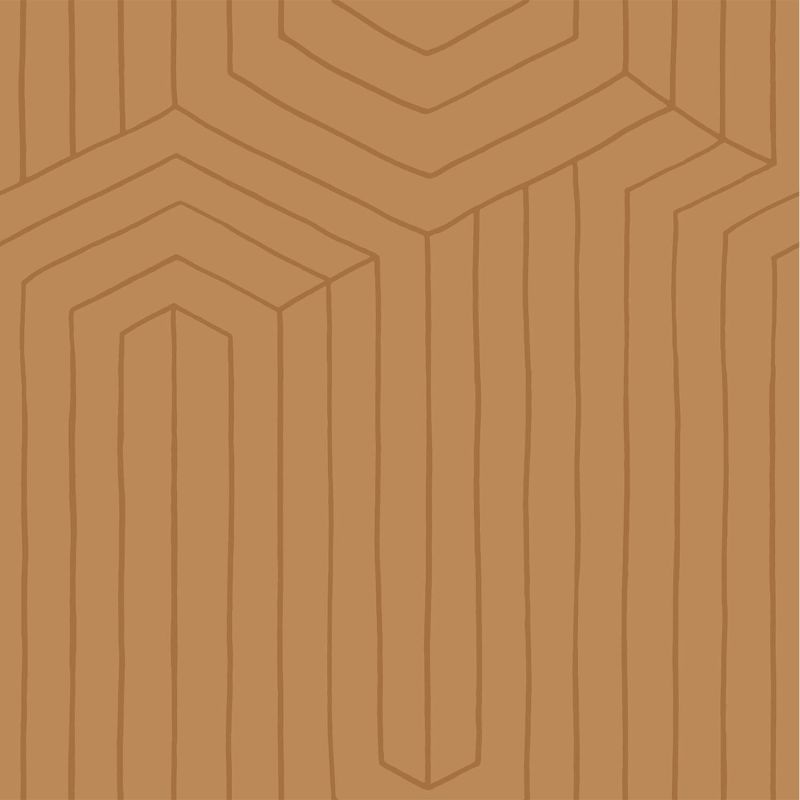 Papier Peint vinyle sur intissé Infini camel cuivre - XXL - Caselio - XXL104522029