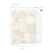 Panoramique intissé Toosoft beige lin - 200X280cm - WONDERWALLS - Casadeco - WDWS89081103