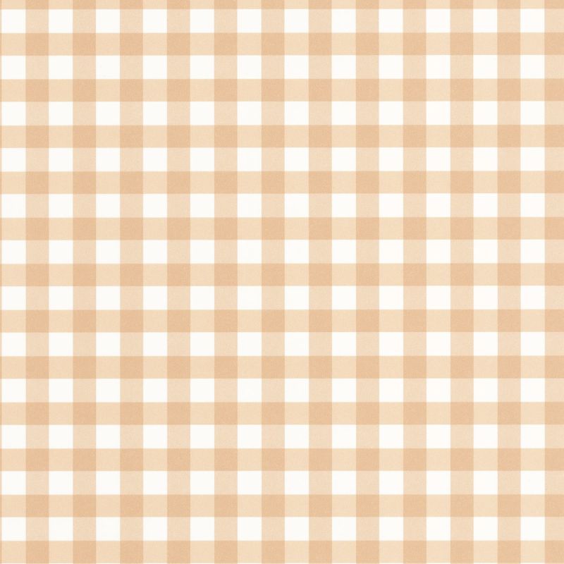 Papier peint Vichy beige rosé - FLOWER MARKET - Casadeco - FLOM89261222
