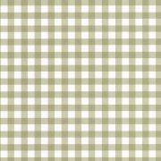 Papier peint Vichy kaki - FLOWER MARKET - Casadeco - FLOM89267535