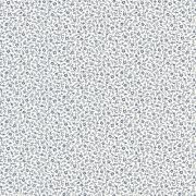 Papier peint Myosotis bleu marine et blanc - FLOWER MARKET - Casadeco - FLOM89236228