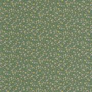 Papier peint Myosotis vert mousse - FLOWER MARKET - Casadeco - FLOM89237414