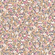 Papier peint Pansy lilas et beige rosé - FLOWER MARKET - Casadeco - FLOM89215404