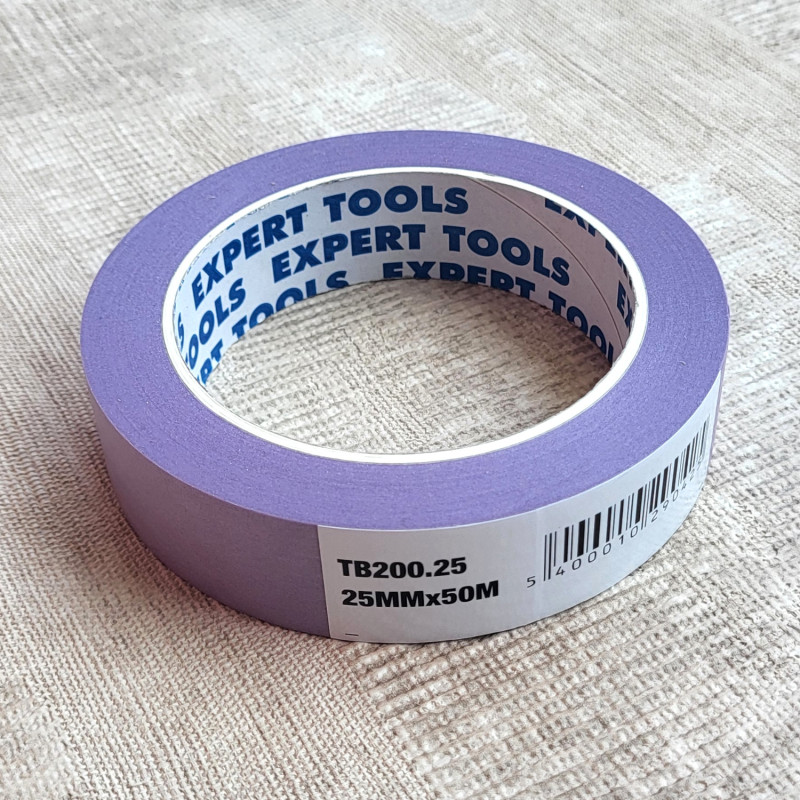 Ruban de Masquage - Masking Tape - 25mm x 50m - Expert Tools - TB200.25